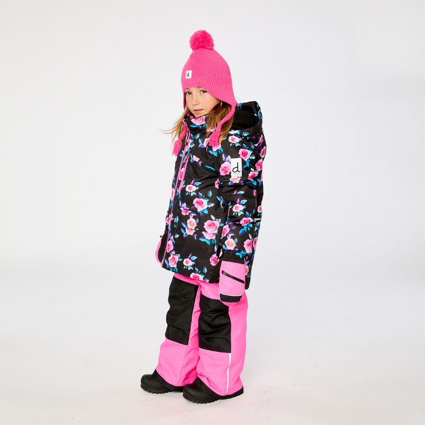 Habit de Neige Fleurs 7-12ans-Deux par Deux-2X3-J10PG85-699C-CLÉMENT