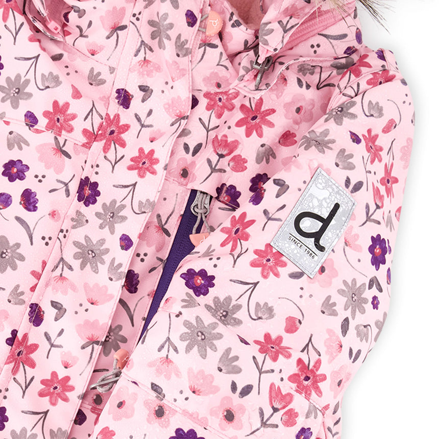 Habit de Neige Petites Fleurs 7-12ans-Deux par Deux-2X3-J10PG89-020C-CLÉMENT