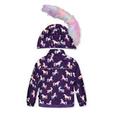 Habit de Neige Licornes 7-12ans-Deux par Deux-2X3-J10PG91-035C-CLÉMENT