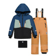Habit de Neige Teknik Colorblock 4-8ans-Deux par Deux-Sarcelle-4-2X3-J10TB524002B-CLÉMENT