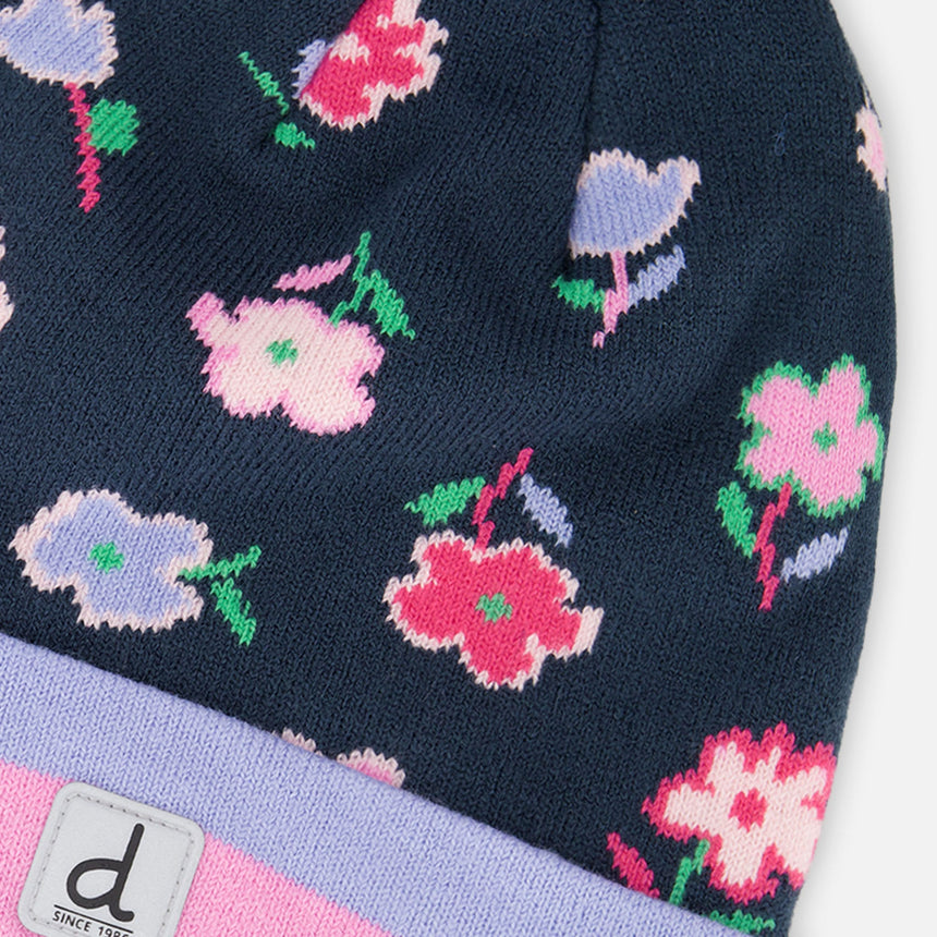 Tuque Tricot Fleurs 2-14ans-Deux par Deux-2X3-J10Z01-1J062-CLÉMENT