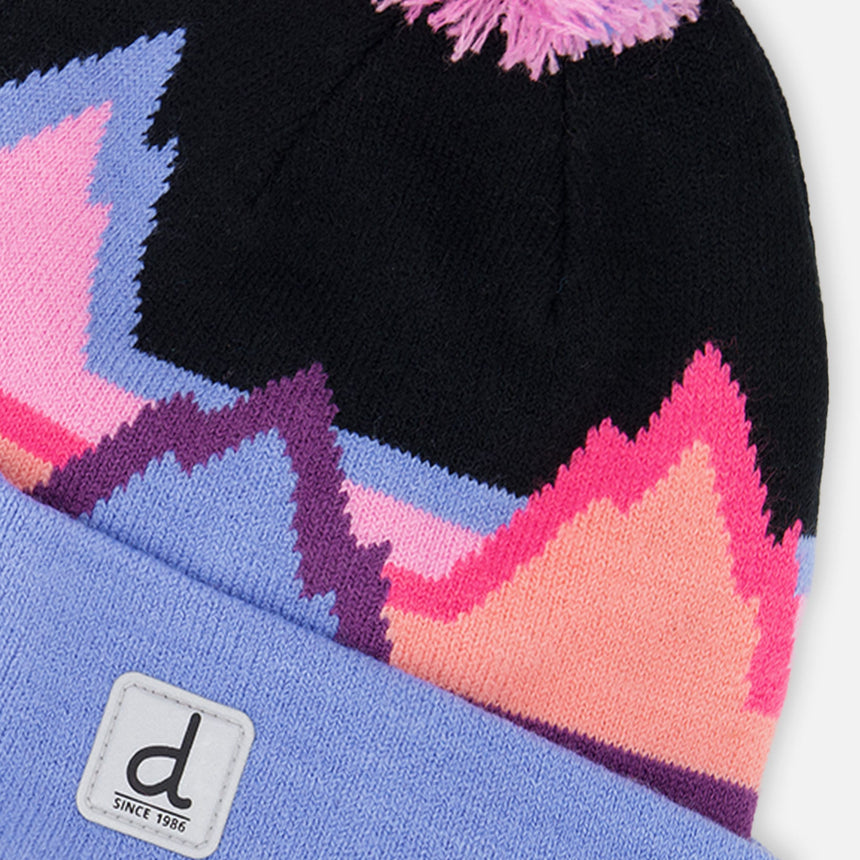 Tuque Tricot Montagnes 2-14ans-Deux par Deux-2X3-J10Z02-1J063-CLÉMENT
