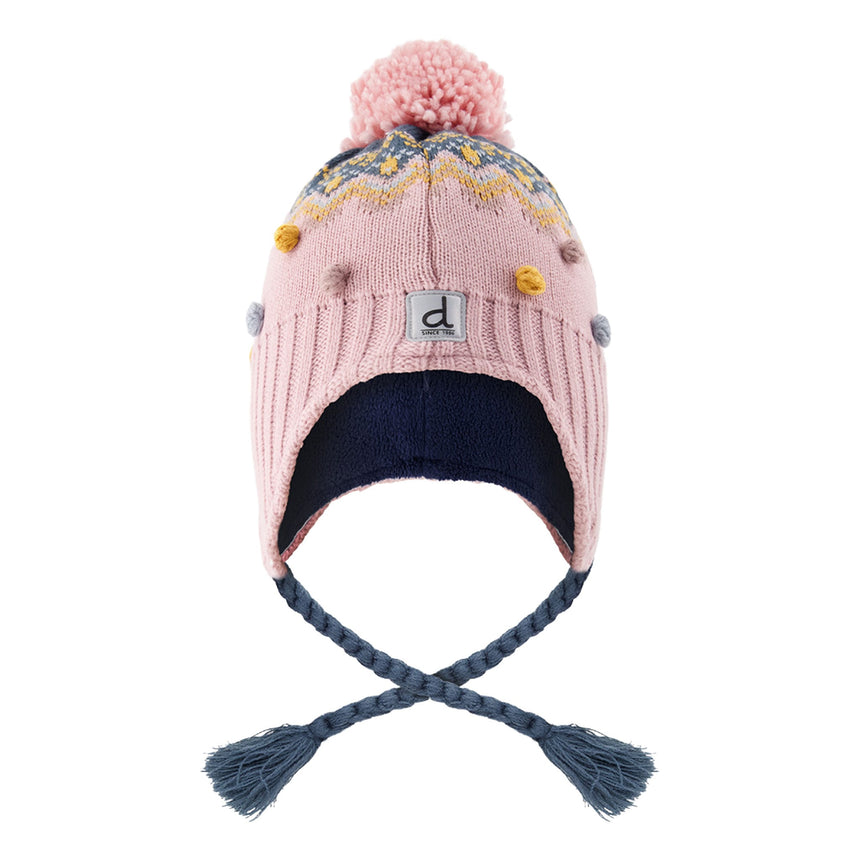 Tuque Tricot Nordique Rose2-14ans-Deux par Deux-Rose-2-4-2X3-J10Z06-1J065-CLÉMENT