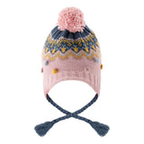 Tuque Tricot Nordique Rose2-14ans-Deux par Deux-2X3-J10Z06-1J065-CLÉMENT