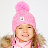 Tuque Tricot Rose 2-14ans-Deux par Deux-2X3-J10Z14-624B-CLÉMENT