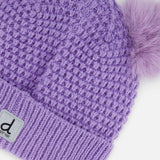 Tuque Tricot Mauve Chat 6-24mois-Deux par Deux-2X3-J10Z18B-513A-CLÉMENT