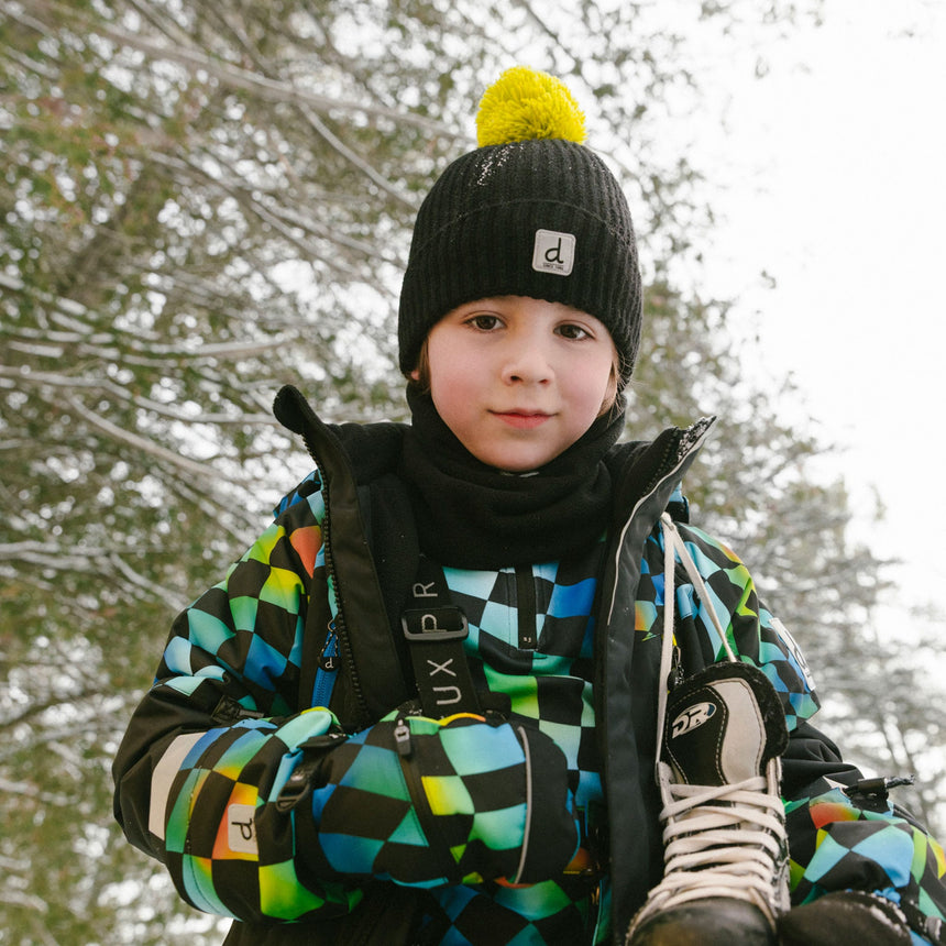 Tuque Tricot Noire 2-14ans-Deux par Deux-2X3-J10Z27-999-CLÉMENT