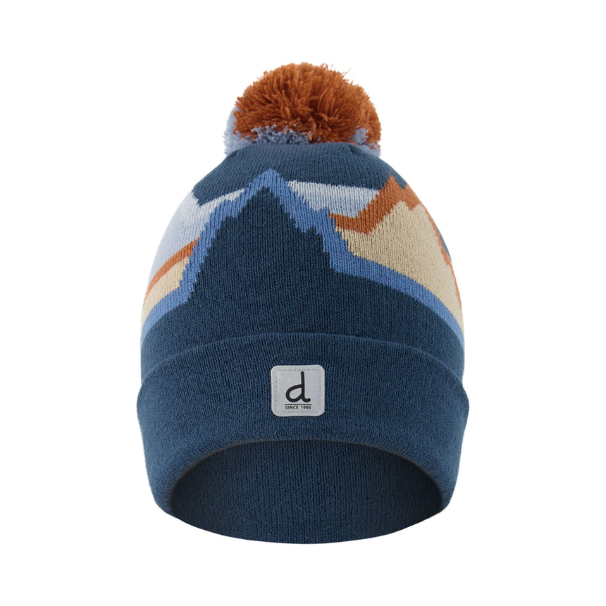 Tuque Tricot Montagnes 2-14ans-Deux par Deux-Bleu-2-4-2X3-J10Z30-1J075-CLÉMENT
