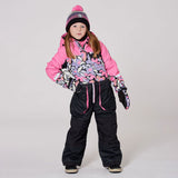 Habit de Neige Fleurs Retro 2-6ans-Deux par Deux-2X3-H10PG72-013B-CLÉMENT