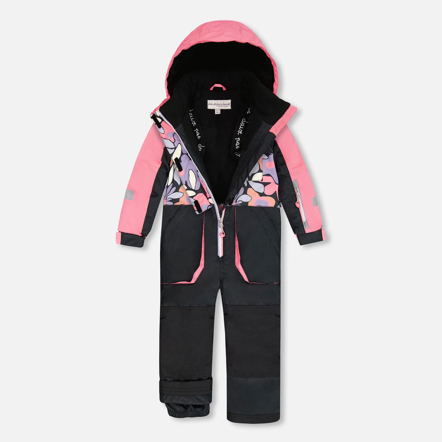 Habit de Neige Fleurs Retro 2-6ans-Deux par Deux-2X3-H10PG72-013B-CLÉMENT