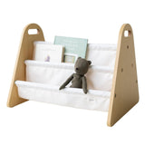 Étagère à Livres Portative - Beige-3 Sprouts-3SP-CMBSCR-CLÉMENT
