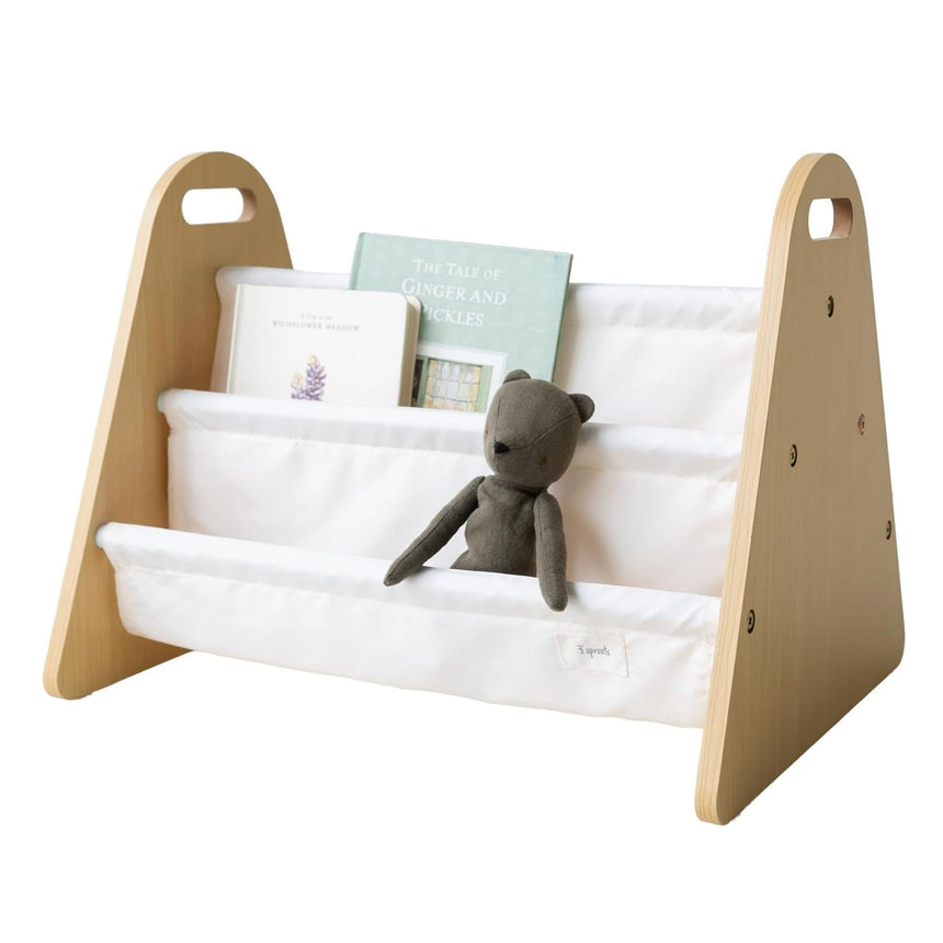 Étagère à Livres Portative - Beige-3 Sprouts-3SP-CMBSCR-CLÉMENT