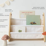 Étagère à Livres Portative - Beige-3 Sprouts-3SP-CMBSCR-CLÉMENT