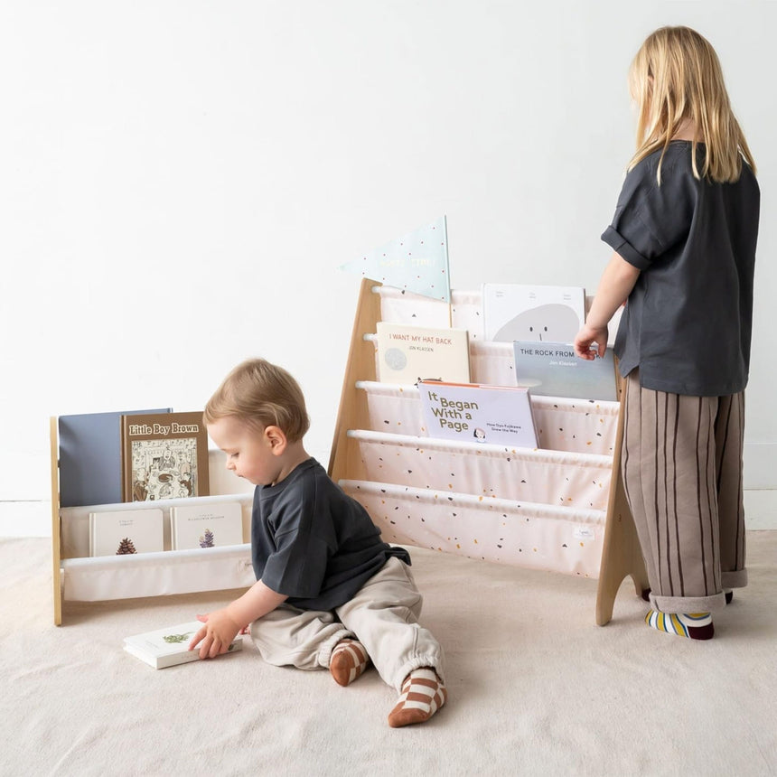 Étagère à Livres Portative - Beige-3 Sprouts-3SP-CMBSCR-CLÉMENT