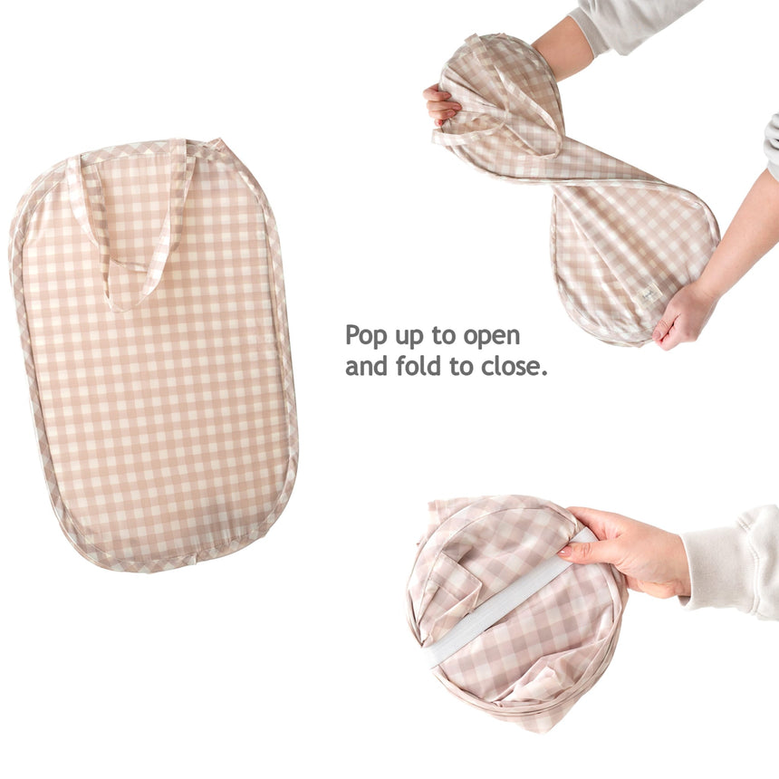 Panier à Linge Pop-up - Vichy-3 Sprouts-3SP-CPHGBG-CLÉMENT