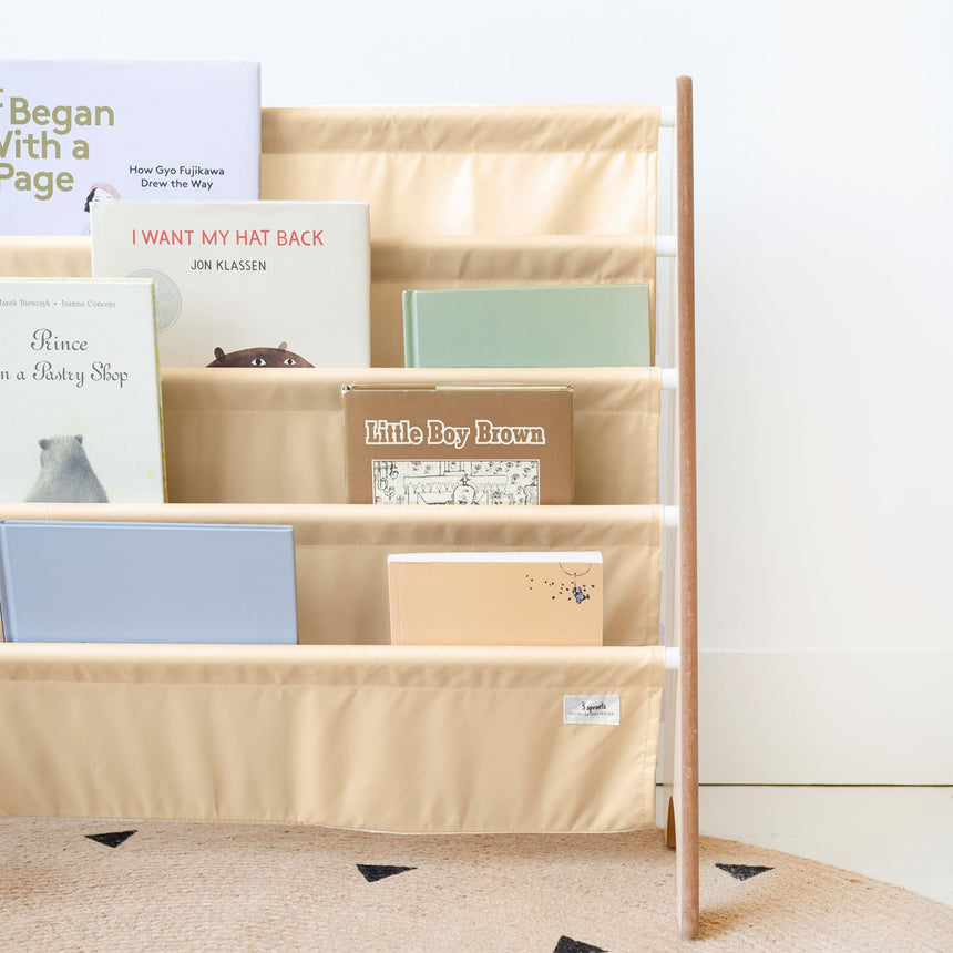 Étagère à Livres - Beige-3 Sprouts-3SP-CRKSBG-CLÉMENT