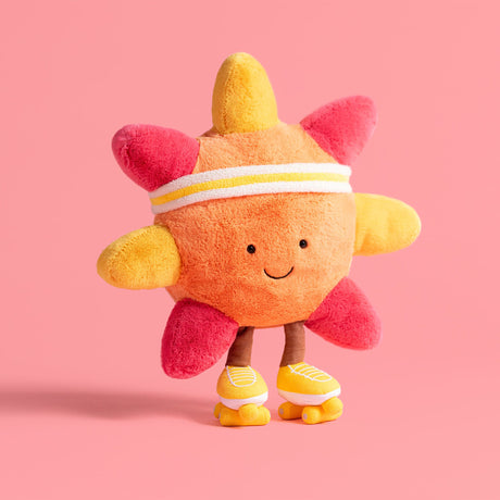 Soleil Roller Skate Amusant-Jellycat-JLC-A2SUNRS-CLÉMENT