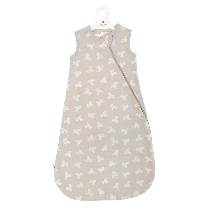 Sac de Nuit Mousseline Oursons 0-18mois-Abond-Beige-0-6 m-AB2-PBY03M03E3BG-CLÉMENT