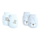 Mitaines de Protection (2) - Ours Bleu-Piccolo Bambino-ABN-PBA01J01E3BL-CLÉMENT