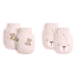 Mitaines de Protection (2) - Ours Rose-Piccolo Bambino-ABN-PBA01J01E3PK-CLÉMENT