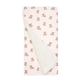 Couverture Jersey/Sherpa - Ours Rose-Piccolo Bambino-ABN-PBB09J05E3PK-CLÉMENT