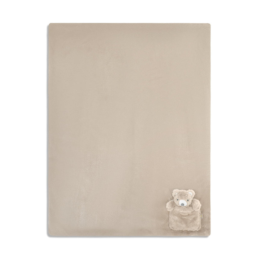 Couverture et Ourson - Taupe-Piccolo Bambino-ABN-PBB16F01E3BG-CLÉMENT