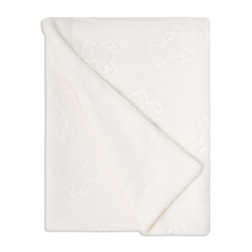 Couverture Peluche Ours-Piccolo Bambino-ABN-PBB17P01E2WH-CLÉMENT