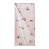 Couverture avec Bas Ours - Rose-Piccolo Bambino-ABN-PBBS1P01G3PK-CLÉMENT
