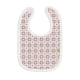 Bavoirs en Mousseline (3) - Ours Rose-Piccolo Bambino-ABN-PBF06M99E3PK-CLÉMENT