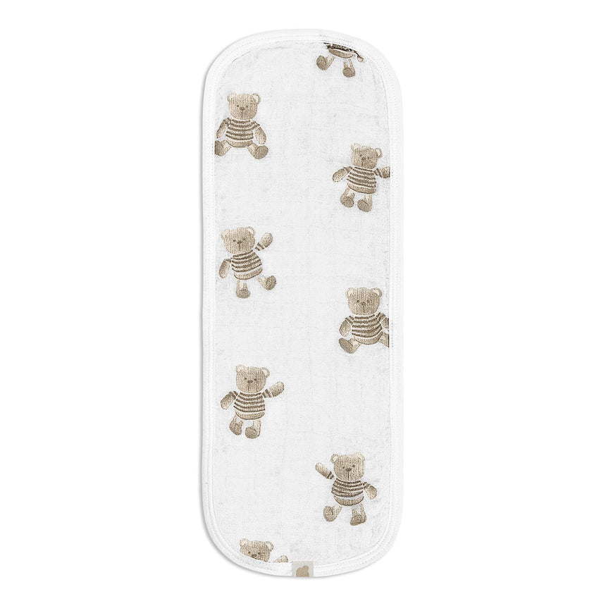 Lange d'Épaule en Mousseline (3) - Ours Beige-Piccolo Bambino-ABN-PBF08M98E3WH-CLÉMENT