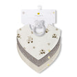 Bavoirs(3)+ Jouet de dentition - Ours Blanc-Piccolo Bambino-ABN-PBMS6J99G3WH-CLÉMENT
