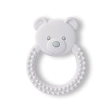 Bavoirs(3)+ Jouet de dentition - Ours Blanc-Piccolo Bambino-ABN-PBMS6J99G3WH-CLÉMENT