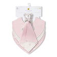 Bavoirs(3) + Peluche Doudou - Ours Rosé-Piccolo Bambino-ABN-PBMS7J99G3PK-CLÉMENT