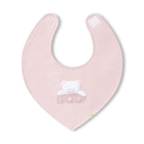 Bavoirs(3) + Peluche Doudou - Ours Rosé-Piccolo Bambino-ABN-PBMS7J99G3PK-CLÉMENT