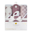 Serviettes et Débarbouillettes - Rose-Piccolo Bambino-ABN-PBX05B01E3PK-CLÉMENT