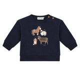 Gilet Ouaté Animal Ferme 6-24mois-Minymo-Marine-6 m-AC1-114417-7997-CLÉMENT