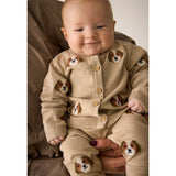 Cardigan Tricot Chien 6-24mois-Minymo-AC1-114423-2055-CLÉMENT