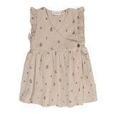 Robe Imprimée Corduroy 6-24mois-Minymo-Beige-6 m-AC1-114430-1206-CLÉMENT