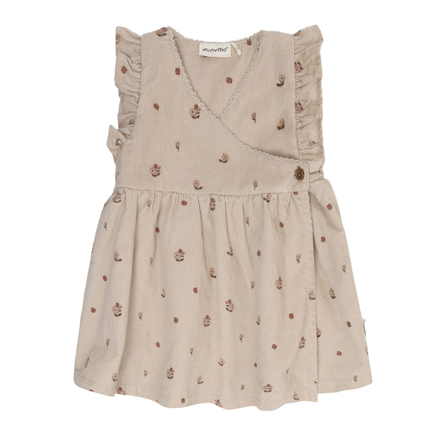 Robe Imprimée Corduroy 6-24mois-Minymo-Beige-6 m-AC1-114430-1206-CLÉMENT