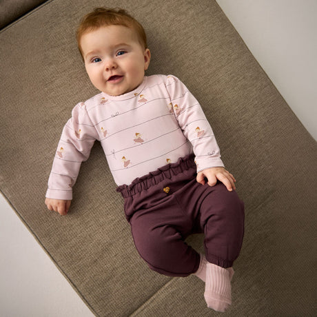 Pantalon Ouaté Uni 6-24mois-Minymo-AC1-114432-6599-CLÉMENT