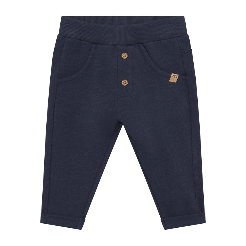 Pantalon Ouaté Uni 6-24mois-Minymo-Marine-6 m-AC1-114443-CLÉMENT