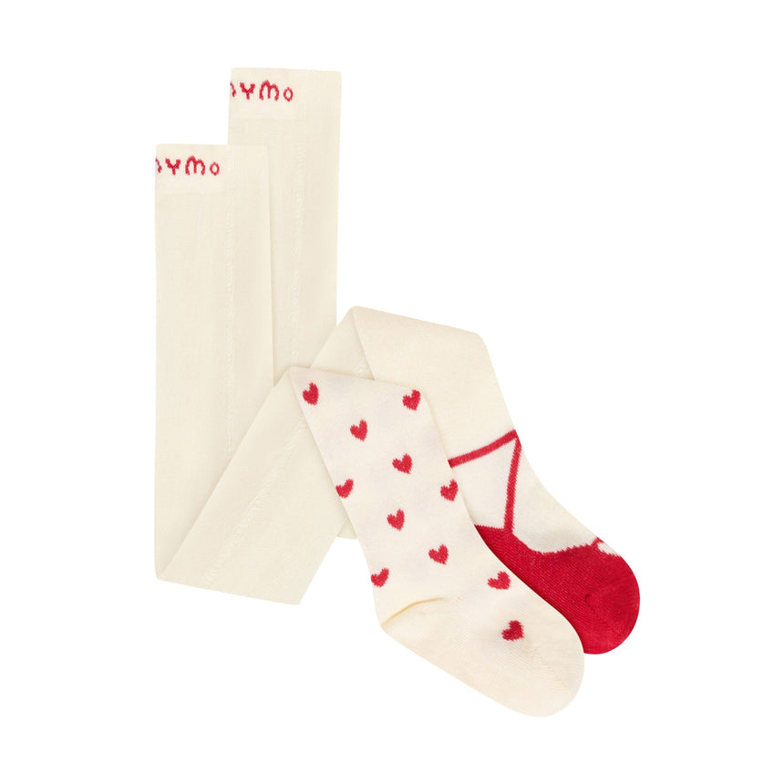 Collant Coeur (2) 6mois-3ans-Minymo-Blanc-6-9 m-AC1-114562-1701-CLÉMENT
