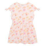 Robe Imprimée Palmiers 3-8ans-Minymo-Rose-2-AC1-124350-5140-CLÉMENT