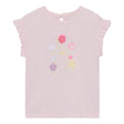 T-shirt Volant Fleurs 3-8ans-Minymo-Rose-3-AC1-124368-5140-CLÉMENT
