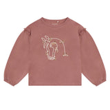 T-shirt Cheval Brillant 3-12-Minymo-Rose-3-AC1-124400-4330-CLÉMENT