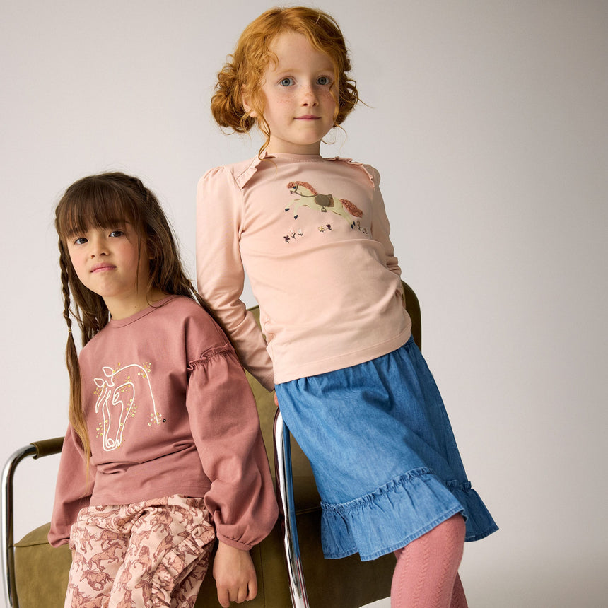 T-shirt Cheval Brillant 3-12-Minymo-AC1-124400-4330-CLÉMENT