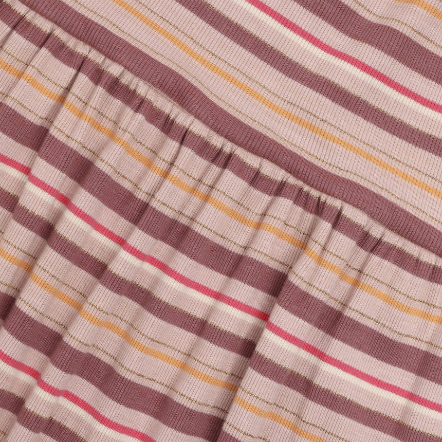 Robe Côtelée Rayée 3-12-Minymo-AC1-124403-5000-CLÉMENT