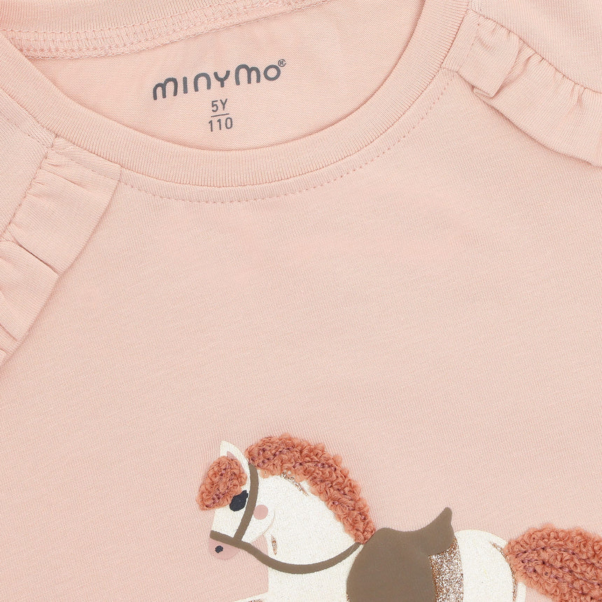 T-shirt Cheval 3-12-Minymo-AC1-124413-5000-CLÉMENT