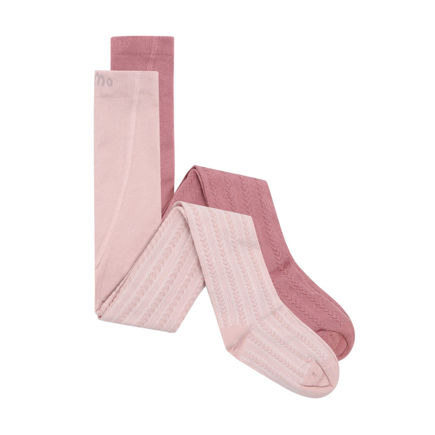 Collant (2) Texturé Pointures 4-11-Minymo-Rose-4-5-AC1-124437-5000-CLÉMENT