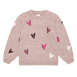 Pull Tricot Coeur 3-12-Minymo-Rose-3-AC1-124443-6510-CLÉMENT